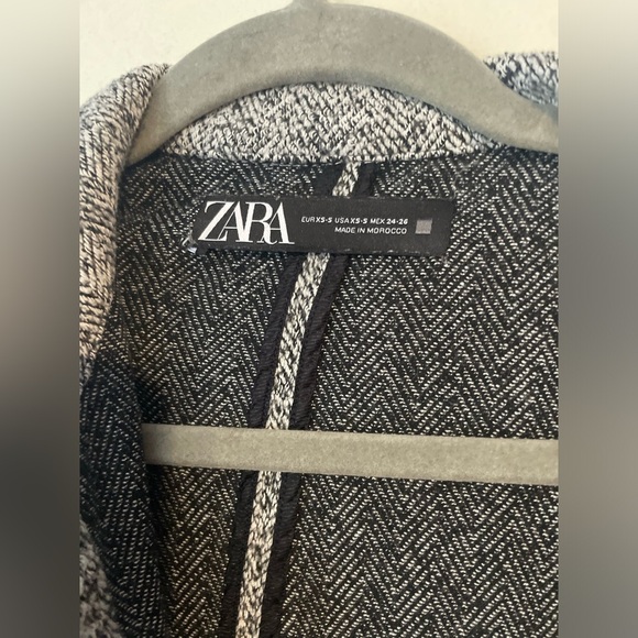 Zara herringbone shacket size XS business casual thick - Picture 8 of 8